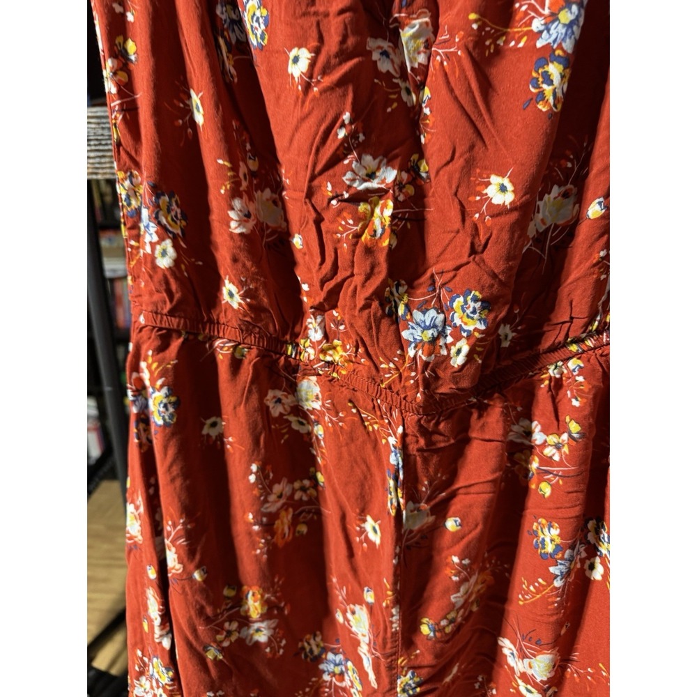 Rue 21 Red/Orange Floral Sundress‎ XL - Picture 16 of 16